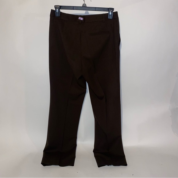 Ralph Lauren Womens Dress Pants Slacks Size 8 Brown Solid Wool Lycra Waist‎ 32" - Picture 8 of 14
